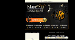 Desktop Screenshot of islam2day.tv